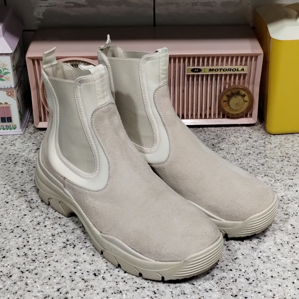 John Elliot Caldera Frost Suede Chelsea Boots Mens Size 43 US 10 - Picture 2 of 7